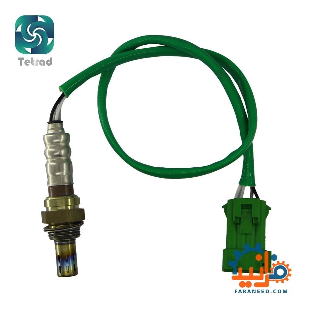 سنسور اکسیژن تتراد اصلی سوکت سبز سیم کوتاه پژو 206