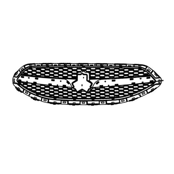 جلو پنجره بالا ( بدون آرم ) قابل استفاده خودرو شاهین شركتي اصلی