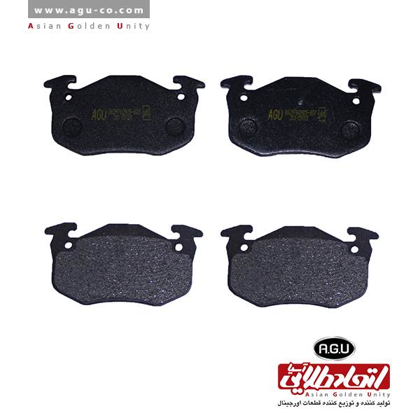 لنت عقب ديسکي پژو 206 تيپ 5 اتحاد طلائی آسیا AGU